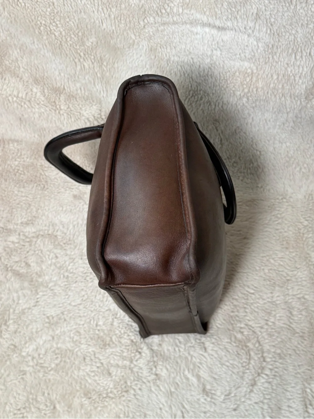 Coach VINTAGE 1970s Slim Satchel Standard #9430 Glue In Tag New York City VGUC